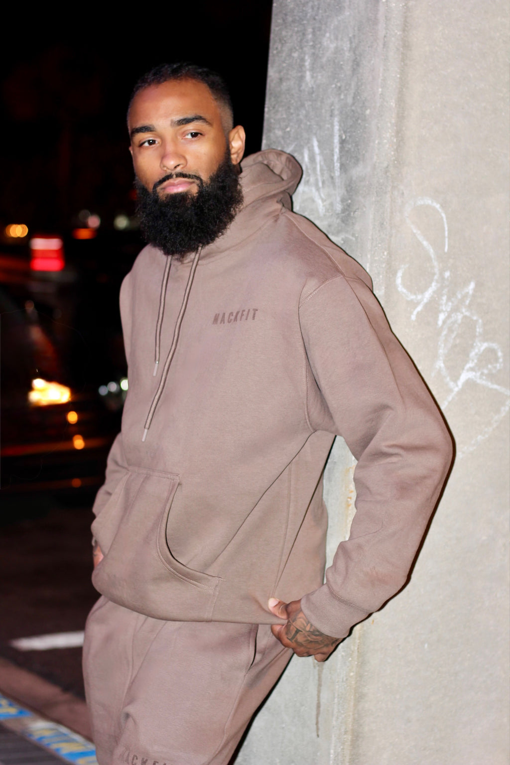 LIFESTYLE Hoodie-Cocoa