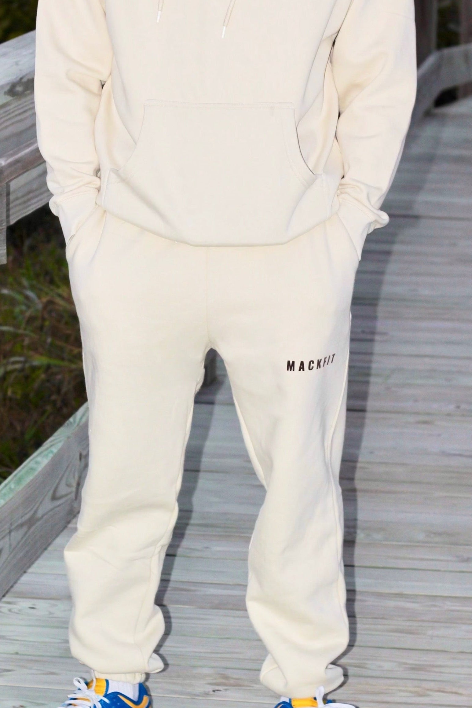 LIFESTYLE Pants-Creme